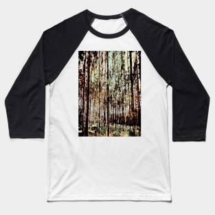 Abstract Woods Baseball T-Shirt